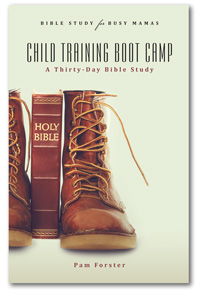 Busy Mamas: Child Training Boot Camp 30 Day Bible Study